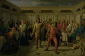 Ægirs högtid av Constantin Hansen