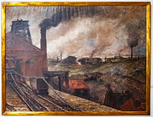 Italienska: Black Country - Borinage av Constantin Meunier