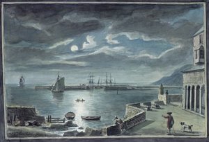 The Harbour and the Cobb, Lyme Regis, Dorset, av Moonlight