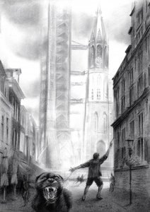 Gothic Citys monsterhund av Corné Akkers