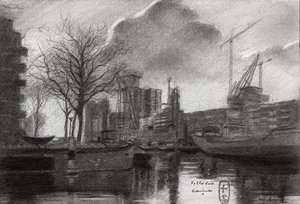 Rotterdam Winter Port – Skiss av Corné Akkers