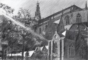 St-Bavo i Haarlem – 03-10-23 av Corné Akkers
