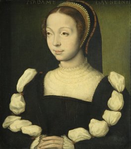 Porträtt av en dam, sägs vara Anne Stuart, Maréchale d