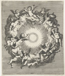 Himmel Aer (titel på objekt) De fyra elementen (serietitel) av Cornelis A. Hellemans