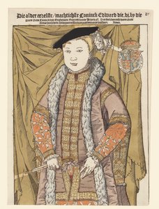 Porträtt av Edward VI av England