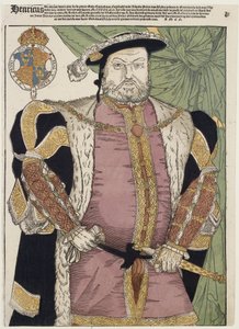 Porträtt av Henrik VIII av England av Cornelis Anthonisz. (manner of)