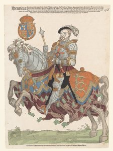 Porträtt av Henrik VIII av England av Cornelis Anthonisz. (manner of)
