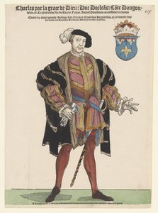 Porträtt av Karl av Orléans av Cornelis Anthonisz. (manner of)