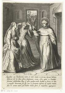 Thomas omvänder sin syster The Life of Saint Thomas Aquinas (serietitel)
