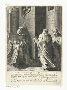 Thomas flyr från fängelse Life of Saint Thomas Aquinas (serietitel)