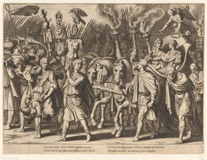 Segermarsch av Karl V och hans bror Ferdinand I efter befrielsen av Wien, 1529 Triumphs of Charles V (serietitel)