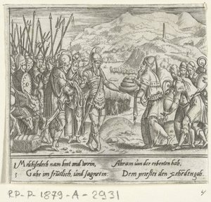 Abraham och Melkisedek The Life of Abraham (serietitel) av Cornelis Bos
