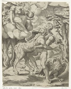 Jupiter, Io och Juno Jupiters kärleksäventyr (serietitel) av Cornelis Bos