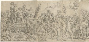 Triomf van Bacchus av Cornelis Bos