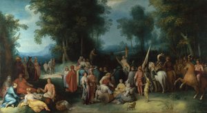 Johannes Döparens predikan, 1602