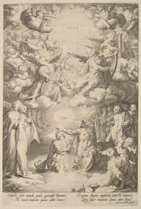 Kristi dop, ca. 1600 av Cornelis Cornelisz van Haarlem