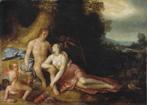 Venus och Adonis, 1603