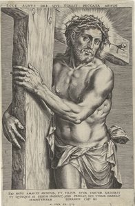 Kristus som man av sorger av Cornelis Cort