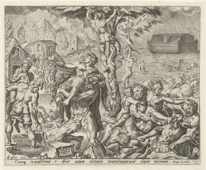 syndafloden History of Noah (serietitel) av Cornelis Cort