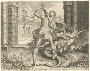 Herkules stjäl Hesperidernas gyllene äpplen Labours of Hercules (serietitel)