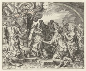 Noaks offer History of Noah (serietitel) av Cornelis Cort