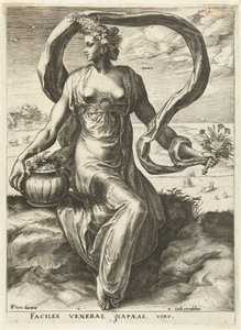 Napaea Gudinnor och nymfer (serietitel) av Cornelis Cort