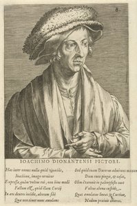 Porträtt av målaren Joachim Patinier av Cornelis Cort