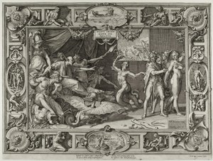Apelles förtal av Cornelis Cort