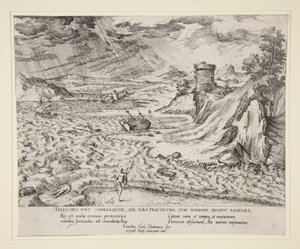 Skeppsbrottet av Cornelis Cort