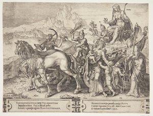 Ödmjukhetens triumf av Cornelis Cort