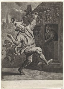 Likornsskäraren, ca 1700 av Cornelis Dusart