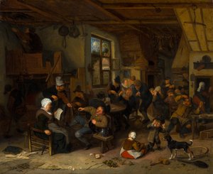 Bondekrog av Cornelis Dusart
