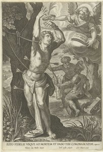 S:t Sebastians martyrskap av Cornelis Galle (I)