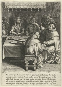 Thomas vid hovet hos kung Ludvig av Frankrike The Life of Saint Thomas Aquinas (serietitel)