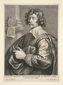Joannes Meissens, målare och förläggare i Bryssel av Cornelis Galle II