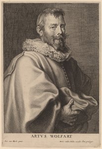 Arthur Wolfart av Cornelis Galle I after Sir Anthony van Dyck