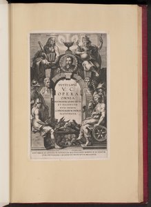 Titelsida för Justus Lipsius, Opera Omnia, I