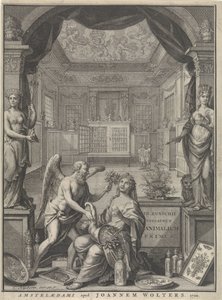 Allegori av naturen av Cornelis Huyberts