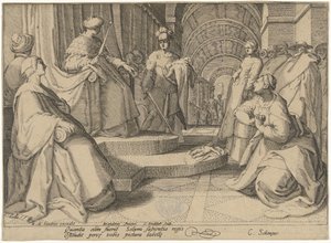 Salomos dom av Cornelis Jacobsz. Drebbel