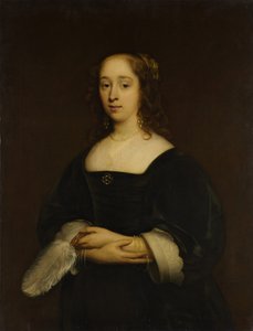 Porträtt av en kvinna, 1648.
