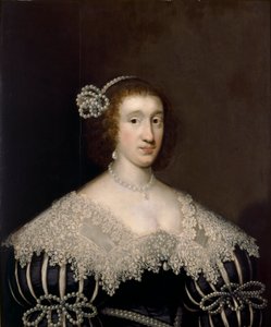 Porträtt av en okänd dam, 1600-talet