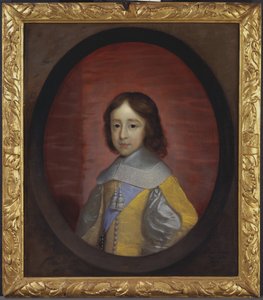 William III, prins av Oranien, som barn av Cornelis Janssens van Ceulen