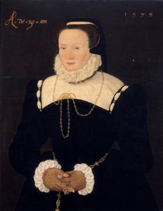 Porträtt av en dam, 1575