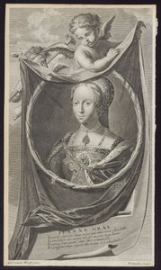 Jane Grey, 1697 av Cornelis Martinus Vermeulen