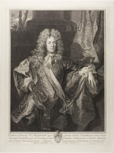 Porträtt av Henning Meyercron av Cornelis Martinus Vermeulen