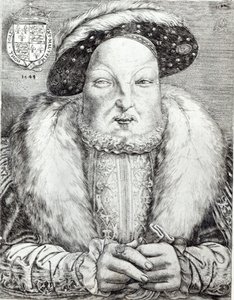 Porträtt av Henrik VIII, 1548