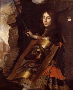 Porträtt av greve Pontus Fredrik De la Gardie (1630-1692), av Picolet, Cornelis (1626-1679). Olja på duk av Cornelis Picolet
