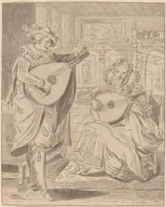 Musikkompani av Cornelis Ploos van Amstel