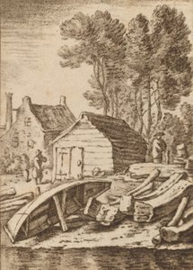 Skeppsvarv, 1761, utgiven 1765. av Cornelis Ploos van Amstel