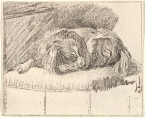 Sovande hund, 1777.